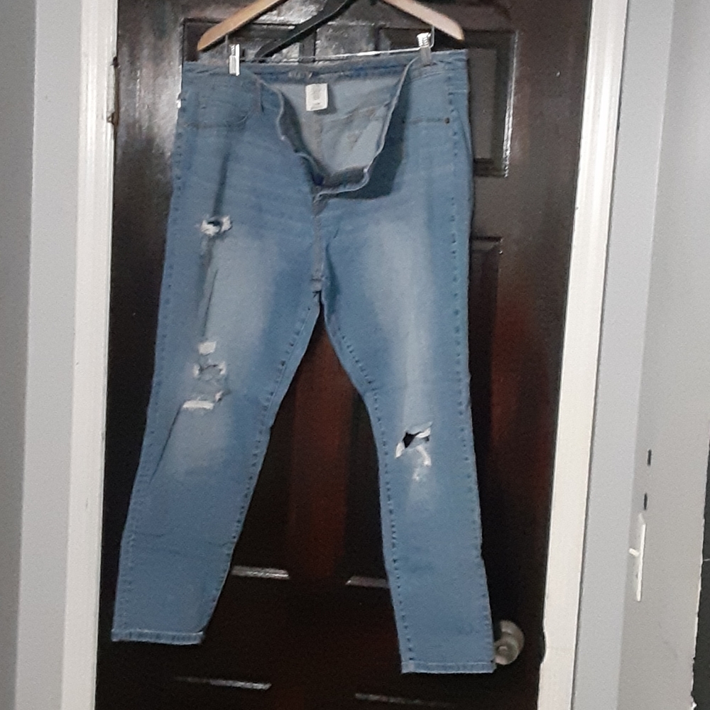 Denim Crop Jean